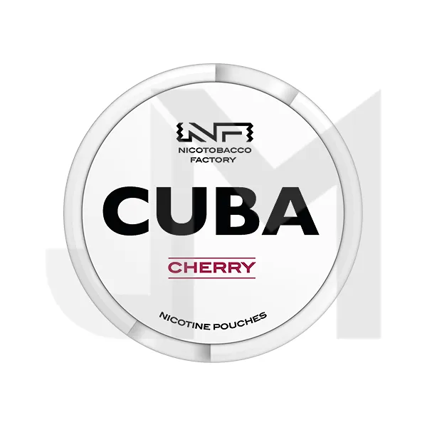 16mg CUBA White Nicotine Pouches - 25 Pouches