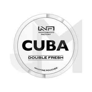 16mg CUBA White Nicotine Pouches - 25 Pouches