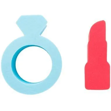 2-Piece Set Diva Duo Non-Latex Cosmetic Sponges