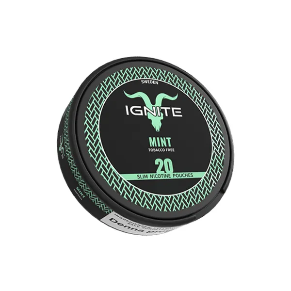 20mg Ignite Mint Slim Nicotine Pouches - 20 Pouches