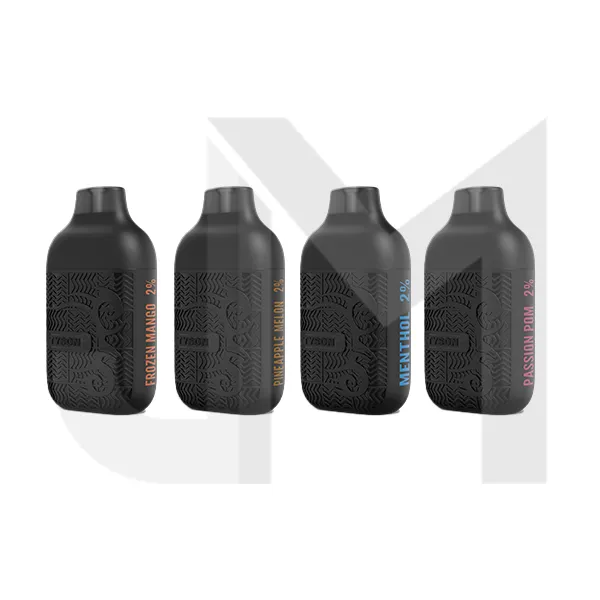 20mg Tyson 2.0 Lightweight Disposable Vape Device 600 Puffs