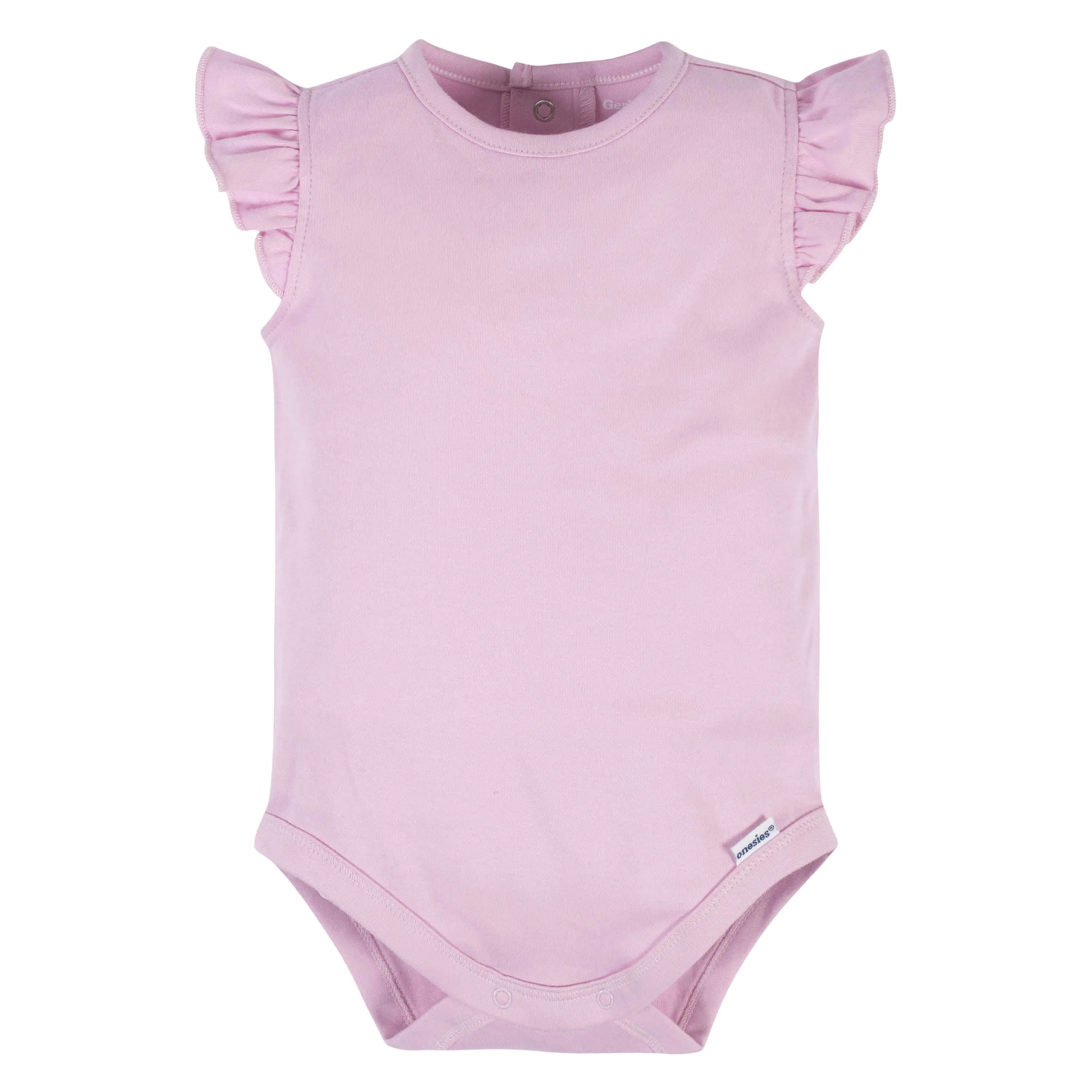 3-Piece Baby Girls Periwinkle Garden Onesies® Bodysuit, Diaper Cover & Headband Set