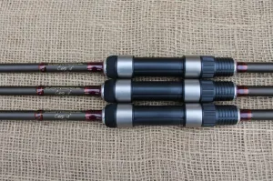 3 x TFG Compact Carp Rods. 10'. Near Mint.