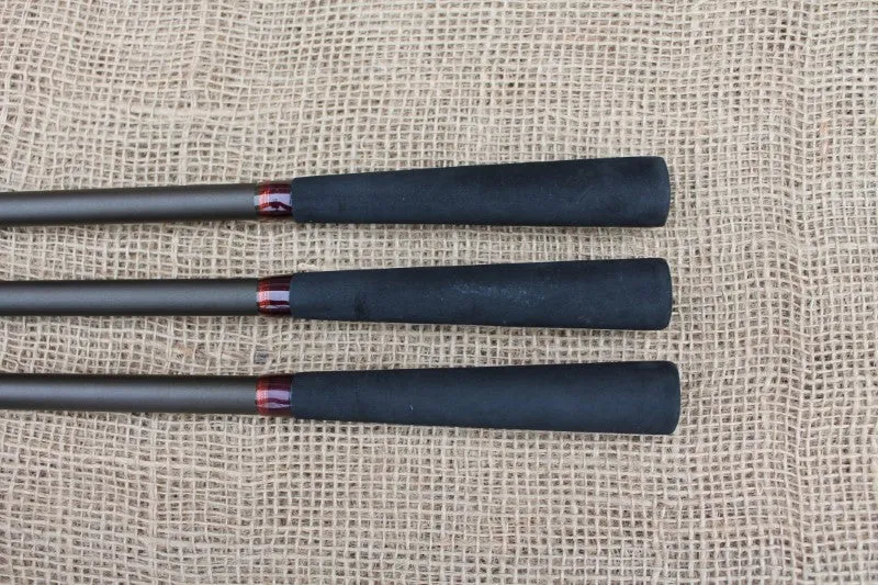 3 x TFG Compact Carp Rods. 10'. Near Mint.