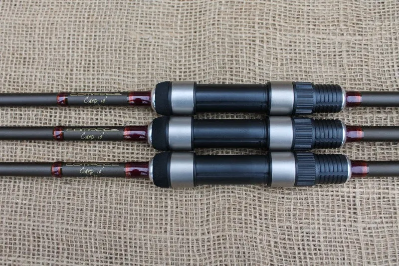 3 x TFG Compact Carp Rods. 10'. Near Mint.