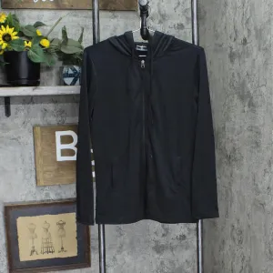 32 Degrees Womens Lightweight Hoody with UPF 40  1404696 Black M
