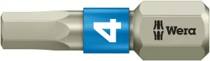 3840/1 TS bits, stainless, 4 x 25 mm
