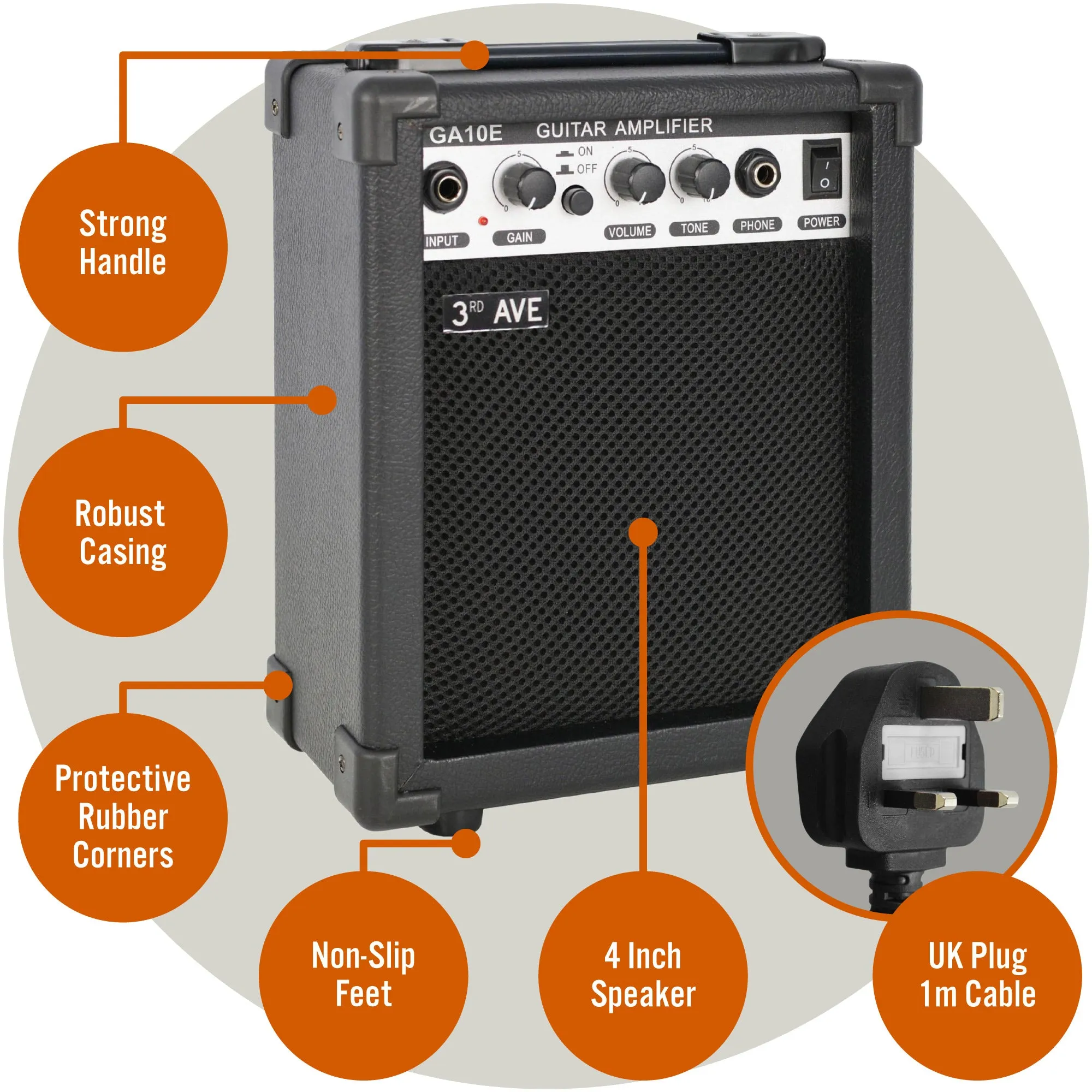 3rd Avenue 10W RMS Guitar Amplifier