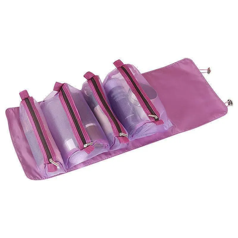 4 in 1 Detachable Makeup Storage Bag 1PC 6Colours