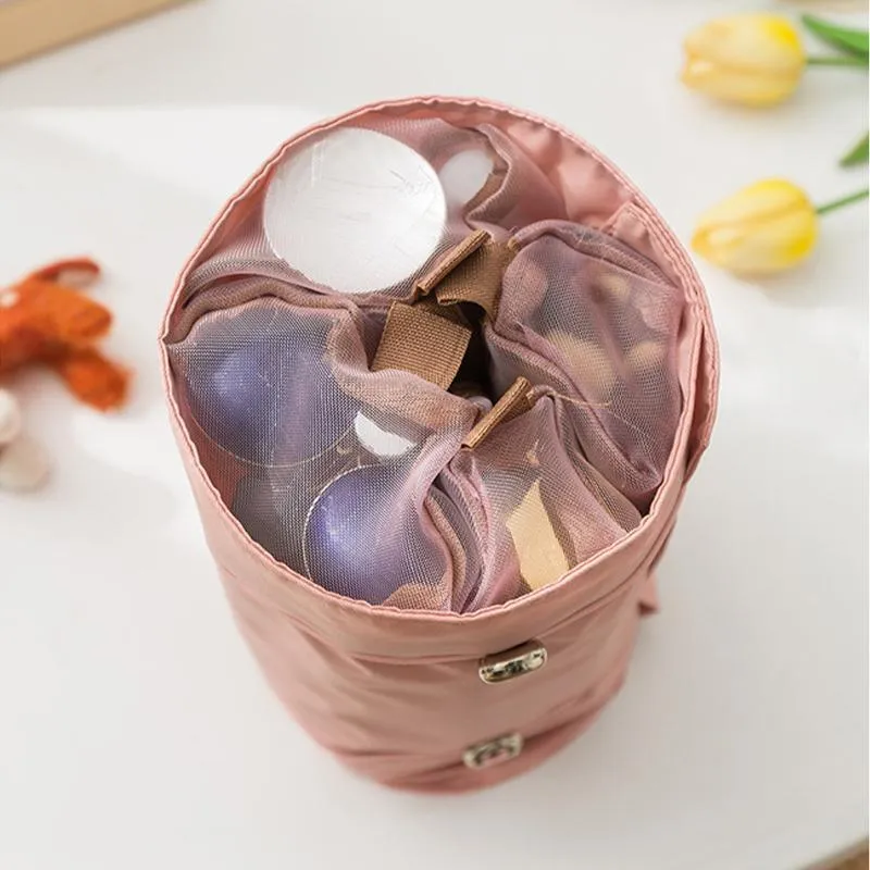 4 in 1 Detachable Makeup Storage Bag 1PC 6Colours
