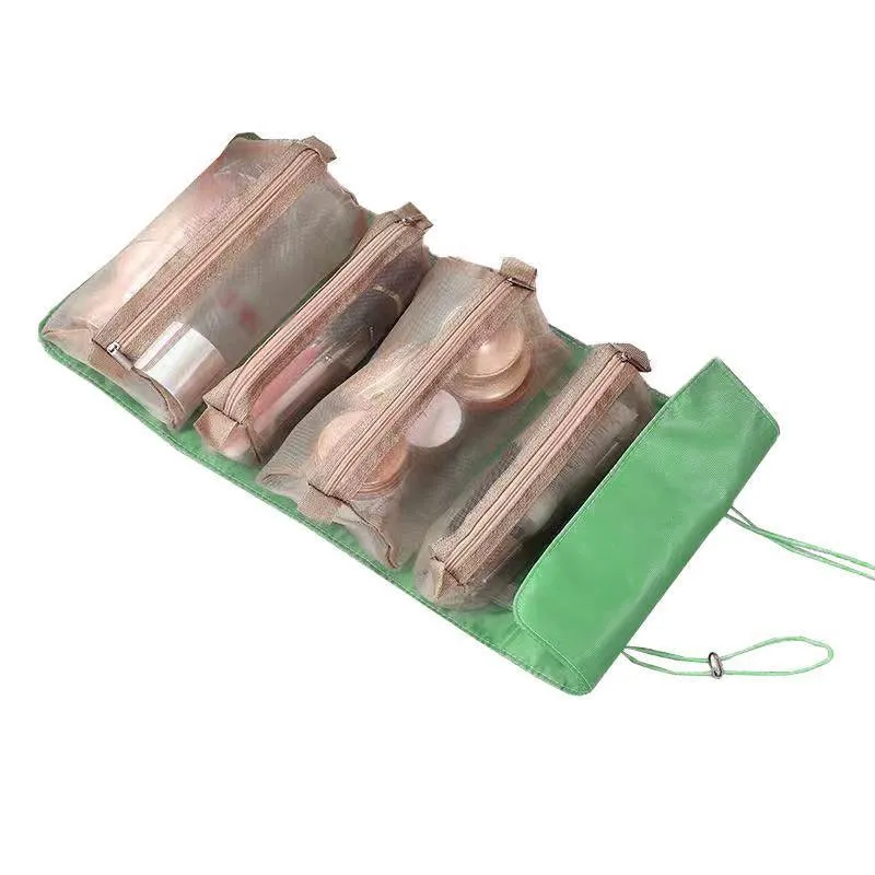 4 in 1 Detachable Makeup Storage Bag 1PC 6Colours