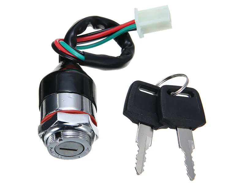 4 Wires Ignition Key Switch for Pit Dirt Bike ATV Quad Go Kart