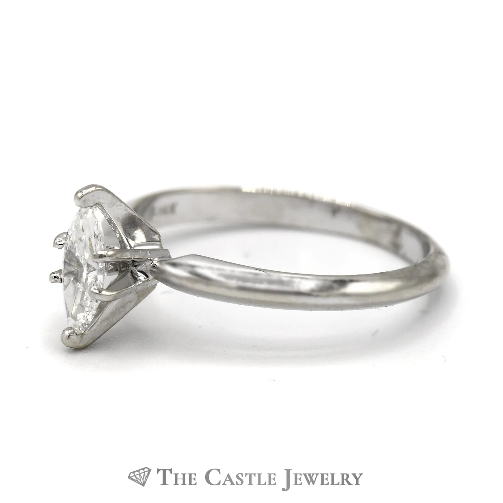 .40ct Marquise Cut Diamond Solitaire Engagement Ring in 14k White Gold