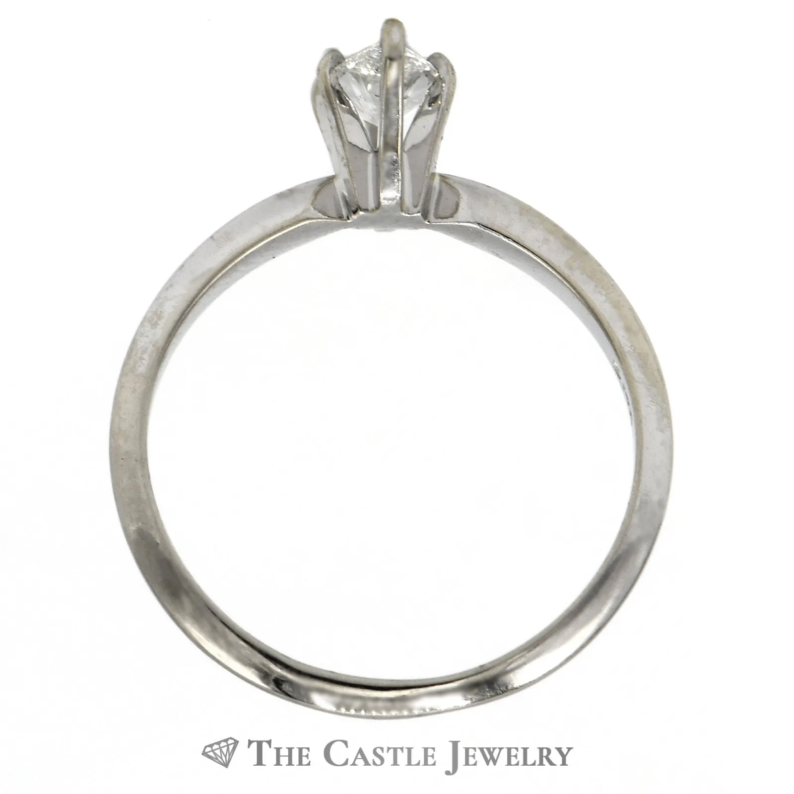 .40ct Marquise Cut Diamond Solitaire Engagement Ring in 14k White Gold