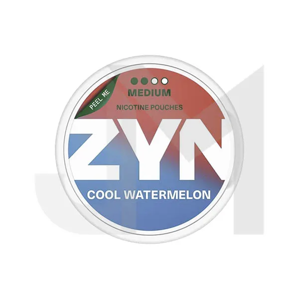 6mg ZYN Medium Nicotine Pouches - 21 Pouches
