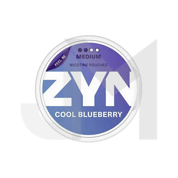 6mg ZYN Medium Nicotine Pouches - 21 Pouches