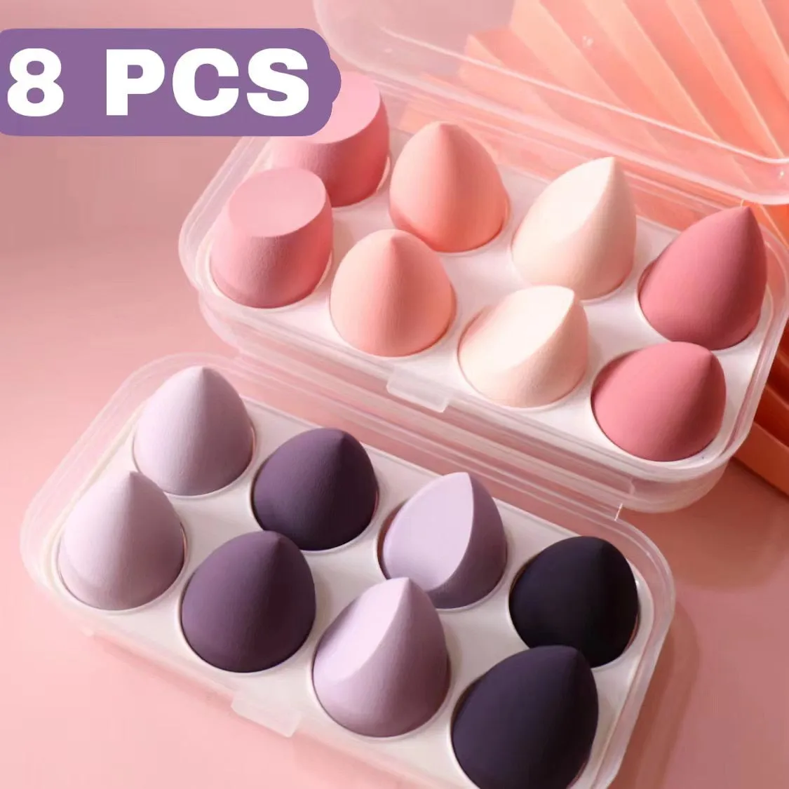 8 Piece Beauty Sponge Set