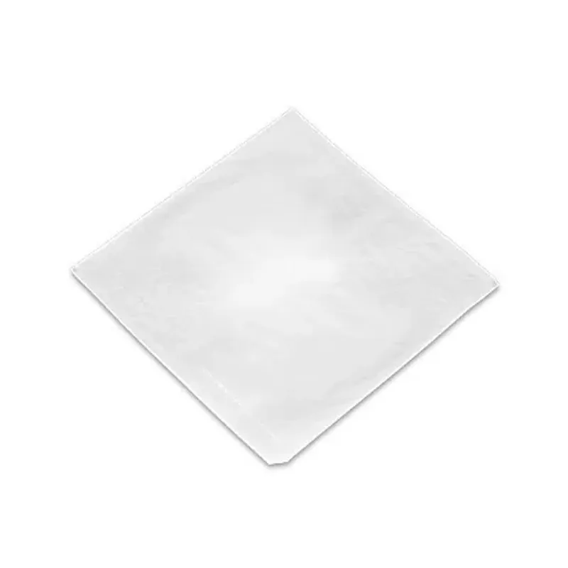 8F White Flat Paper Bags