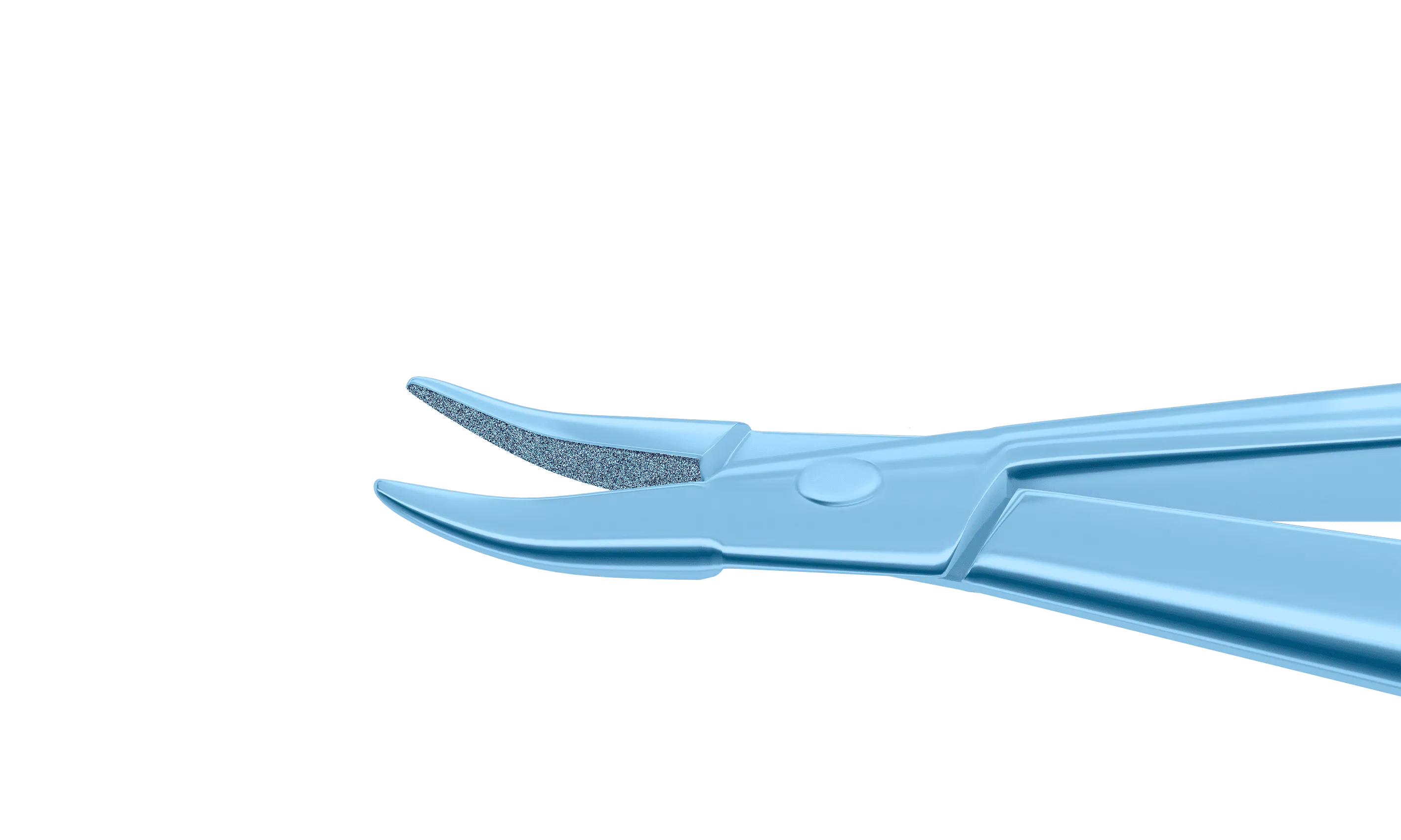 999R 8-024T Barraquer Needle Holder, 8.00 mm Extra Fine Jaws, Curved, with Lock, Small Size, Length 100 mm, Titanium
