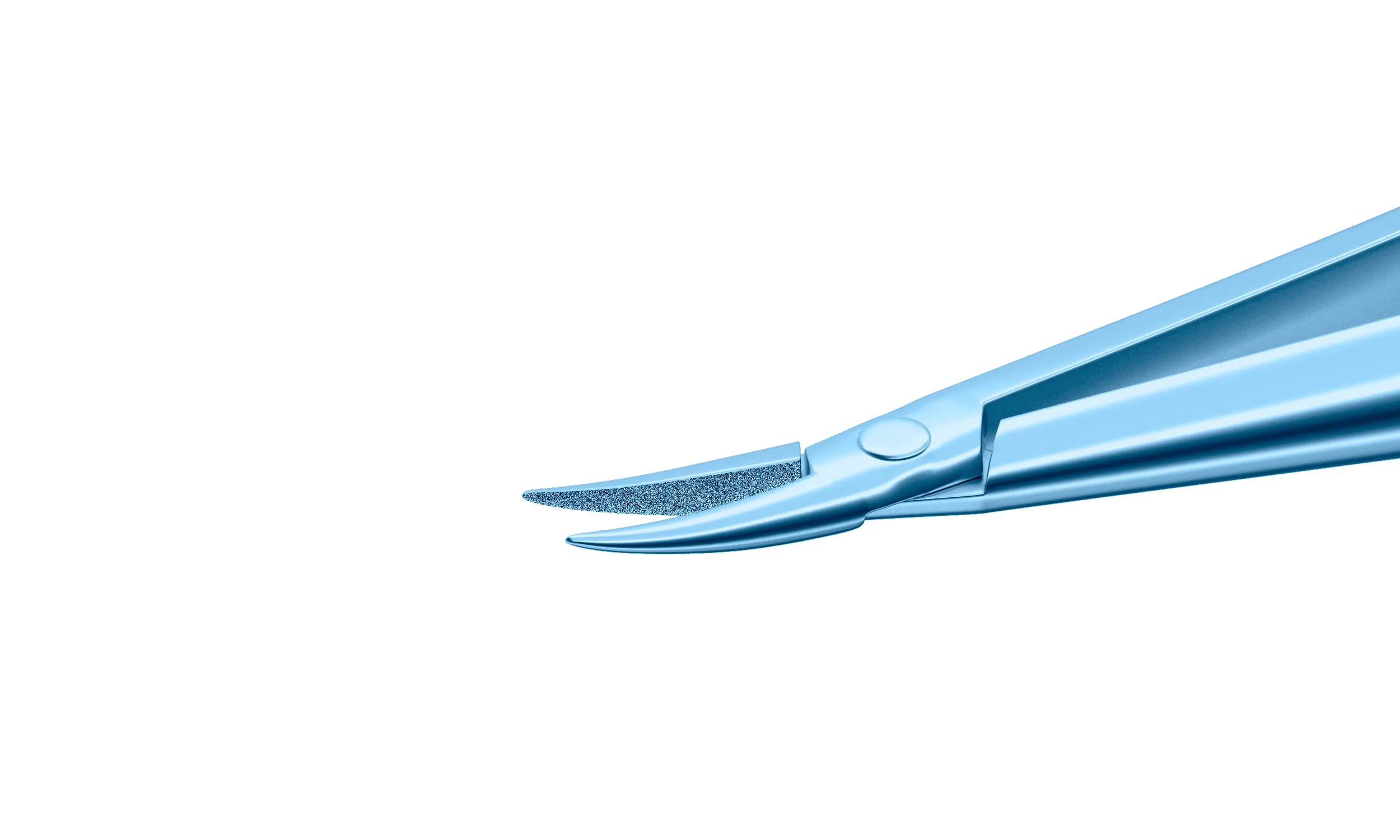 999R 8-045T Barraquer Needle Holder, 8.00 mm Extra Fine Jaws, Curved, without Lock, Medium Size, Length 115 mm, Titanium