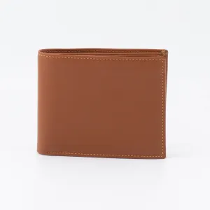 A Multifold, Premium Leather Wallet (Brown)