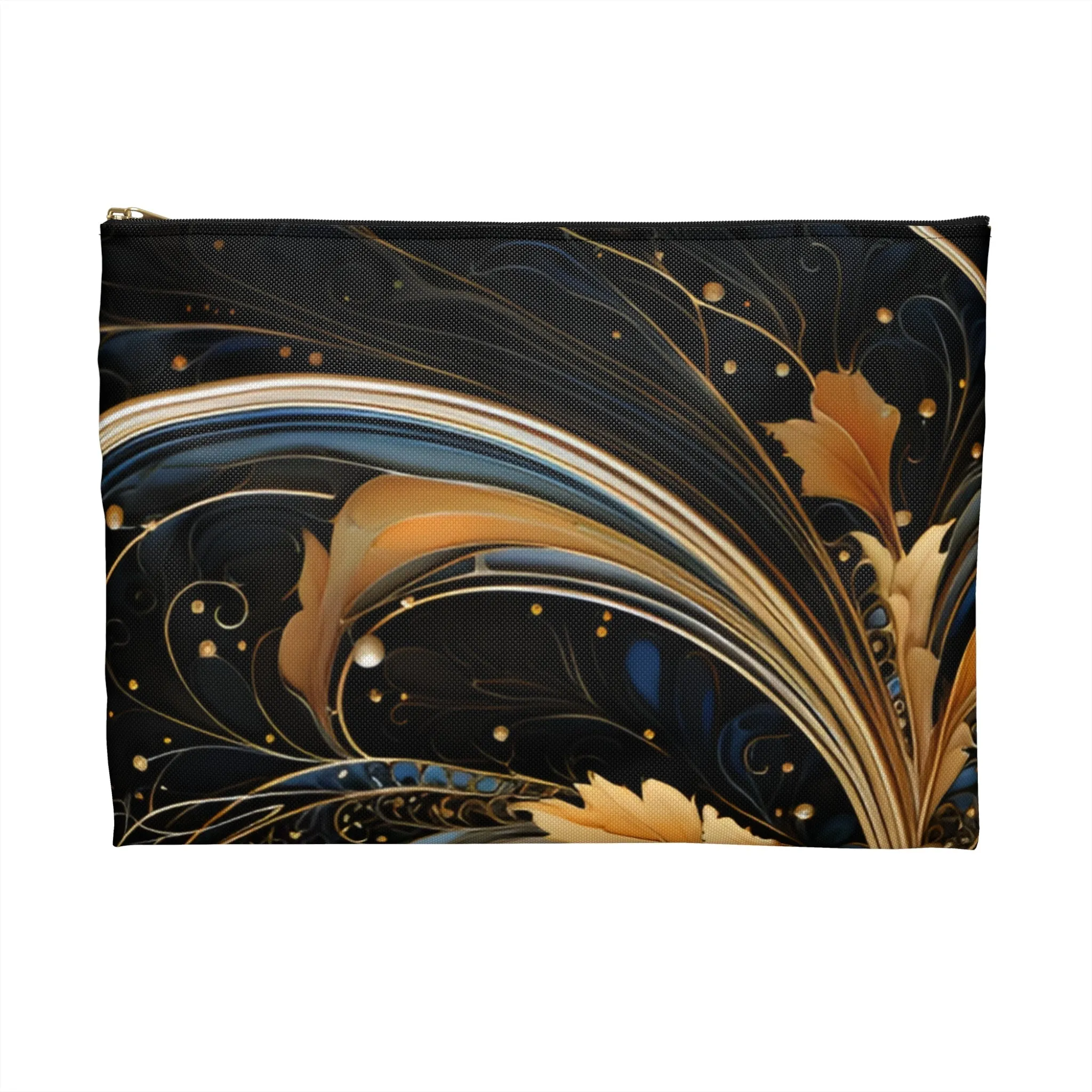 Abstract Mystic Swirls Cosmetic Travel Bag