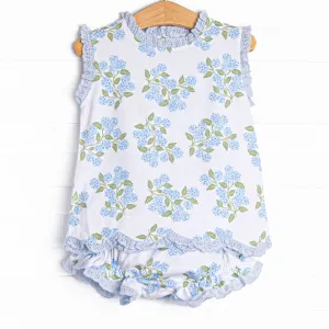 Abundant Arrangement Diaper Set, Blue