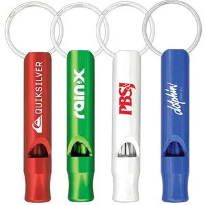 Aluminium Metal Whistle Key Chain(SKH-11)