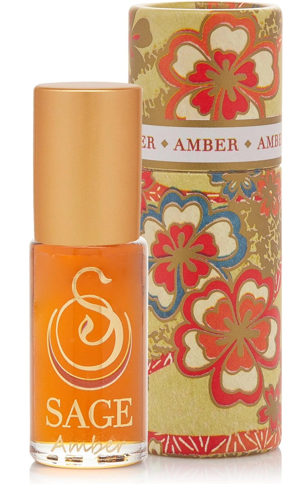 Amber 1/8 oz Perfume Oil Concentrate Roll-On by Sage