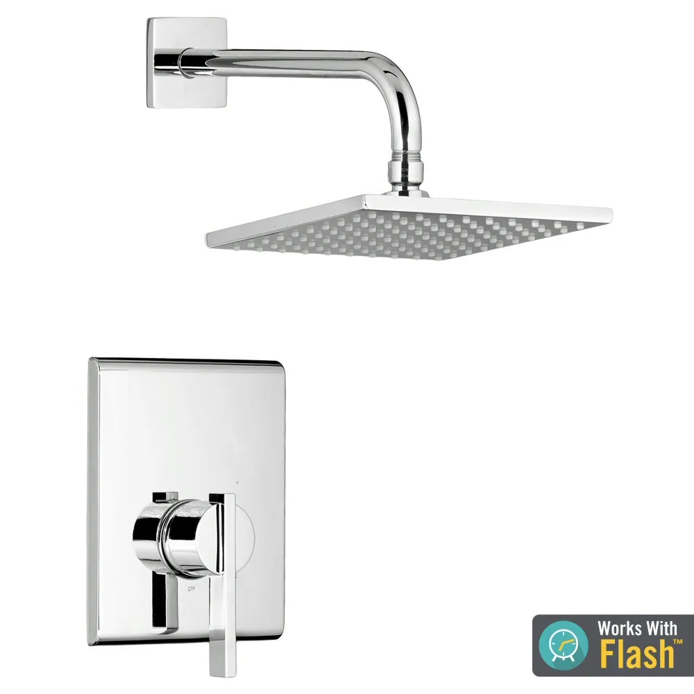 American Standard - TU184.501.002 - Times Square Shower Only Trim Kit with Cartridge - LESS VALVE