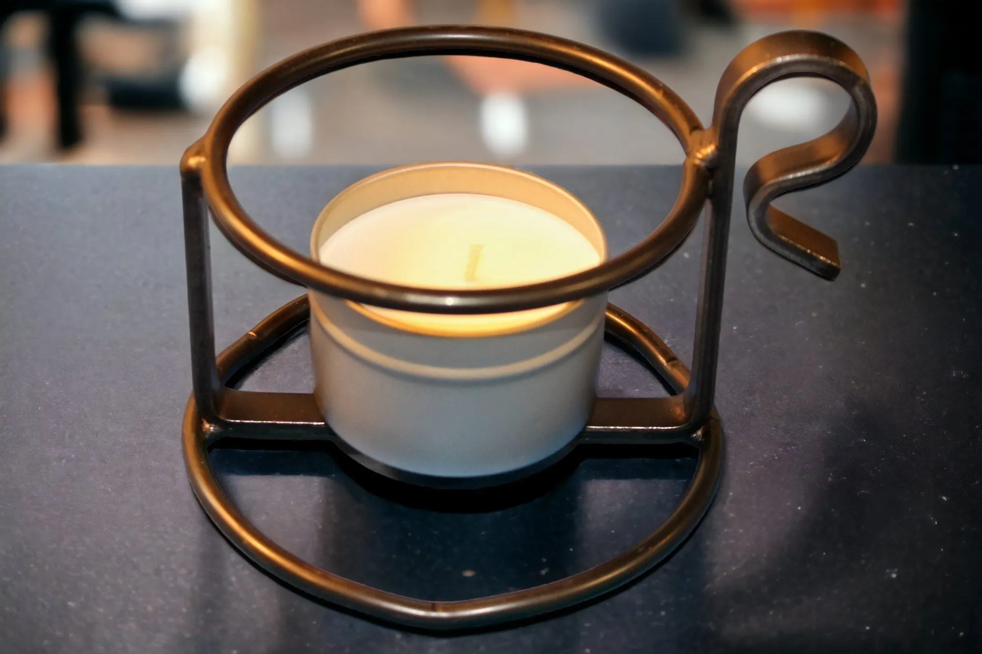 Amish Made Metal Votive Candle Holder