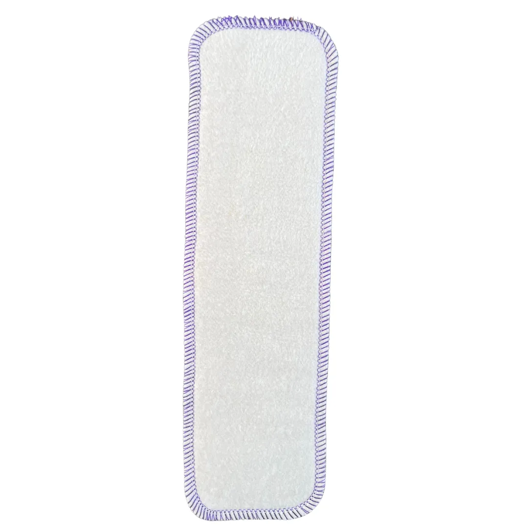 AMP Diaper Absorbency Booster (3 Layer Hemp) - Purple Trim