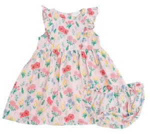 Angel Dear Summer Floral Muslin Dress