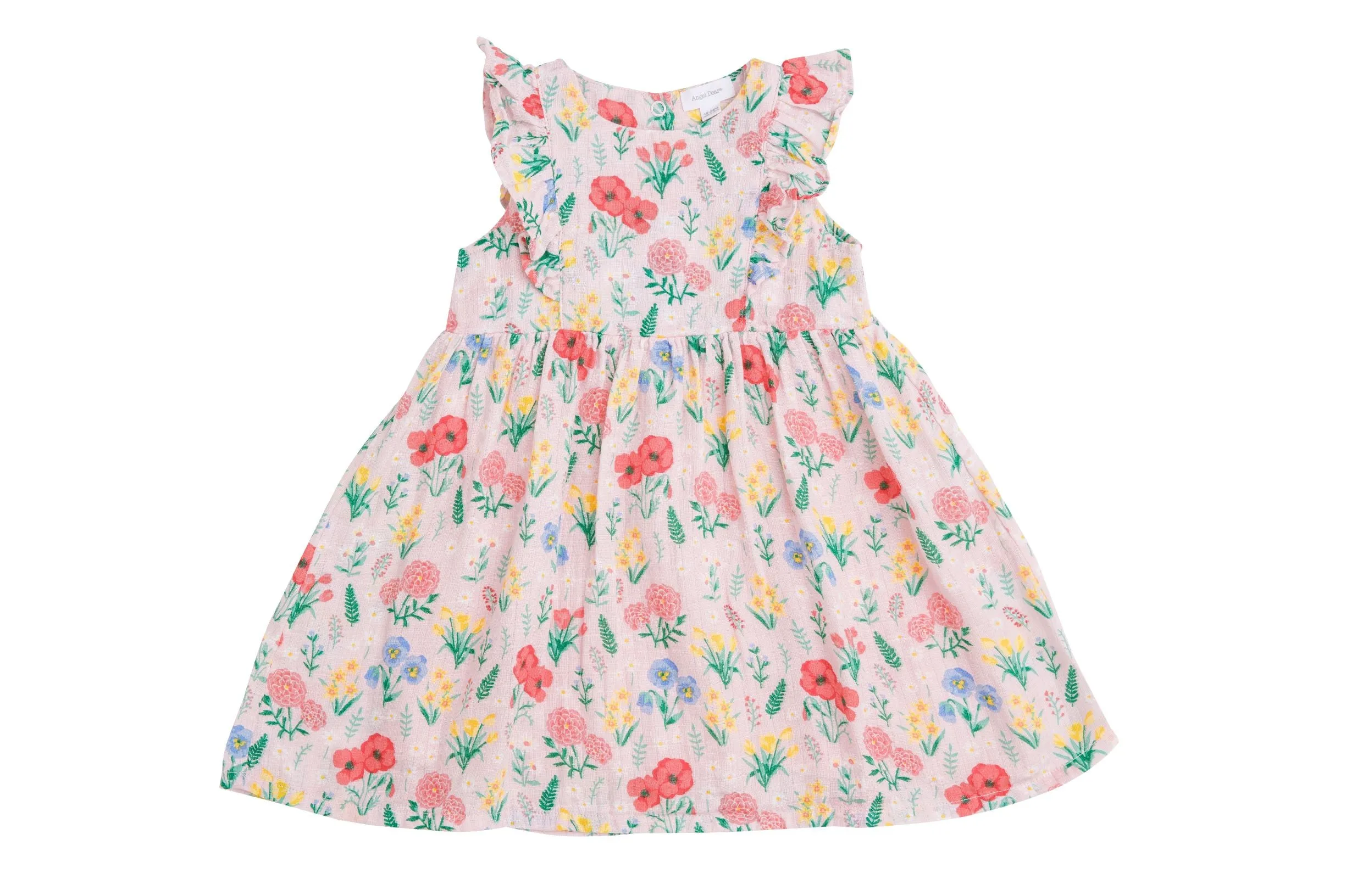 Angel Dear Summer Floral Muslin Dress