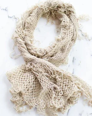 Anne Klein Woven Shawl Scarf Large Loop