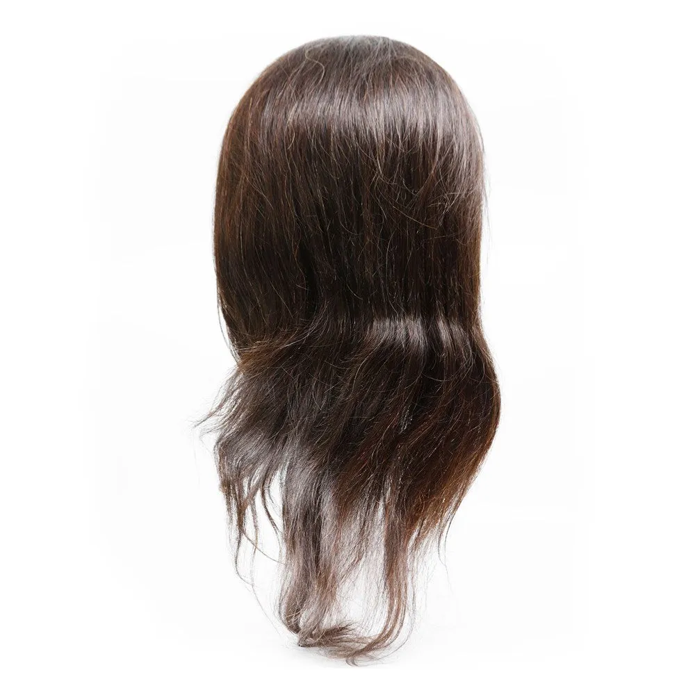 ANNIE 100% Human Hair Mannequin Head (18inch - 20inch)