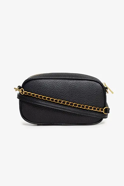 Antler Bronte Bag | Black & Tarnished Gold