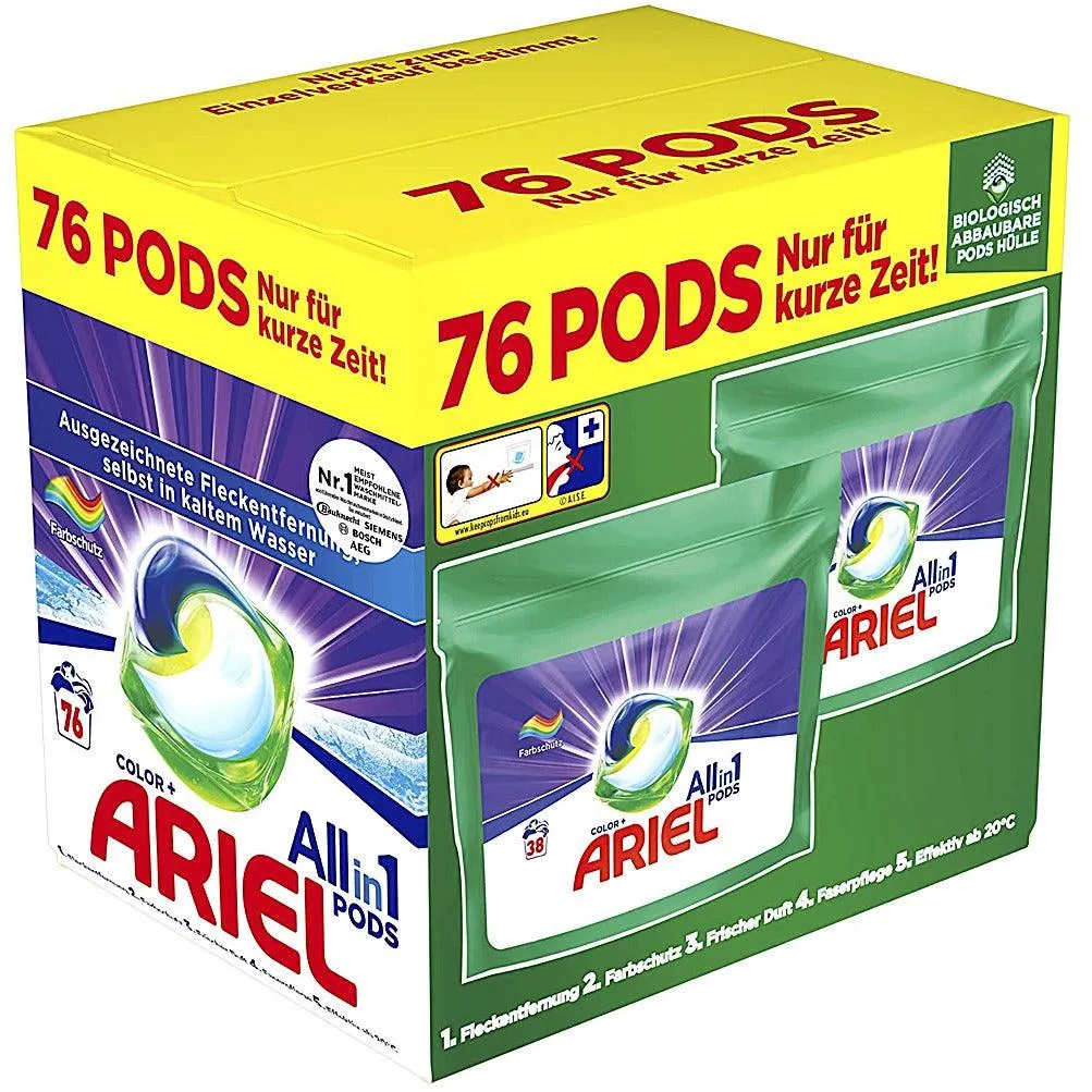 Ariel Color All in 1 Pods Detergent ( 76 WL )