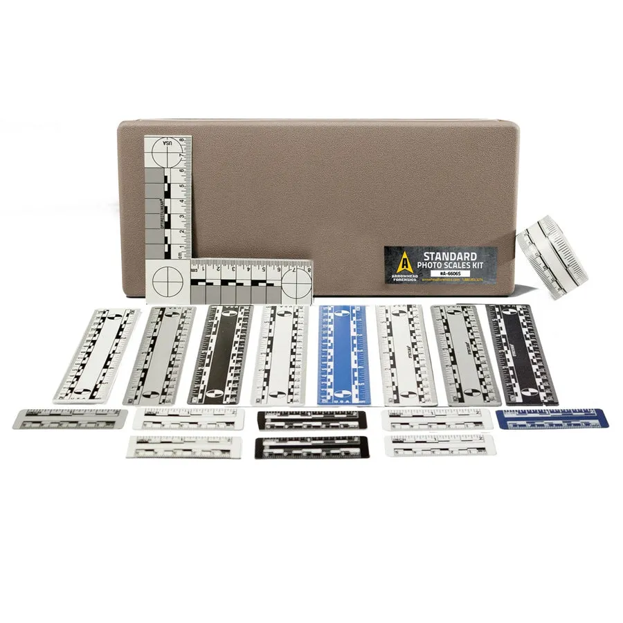 Arrowhead Forensics Standard Photo Scale Kit