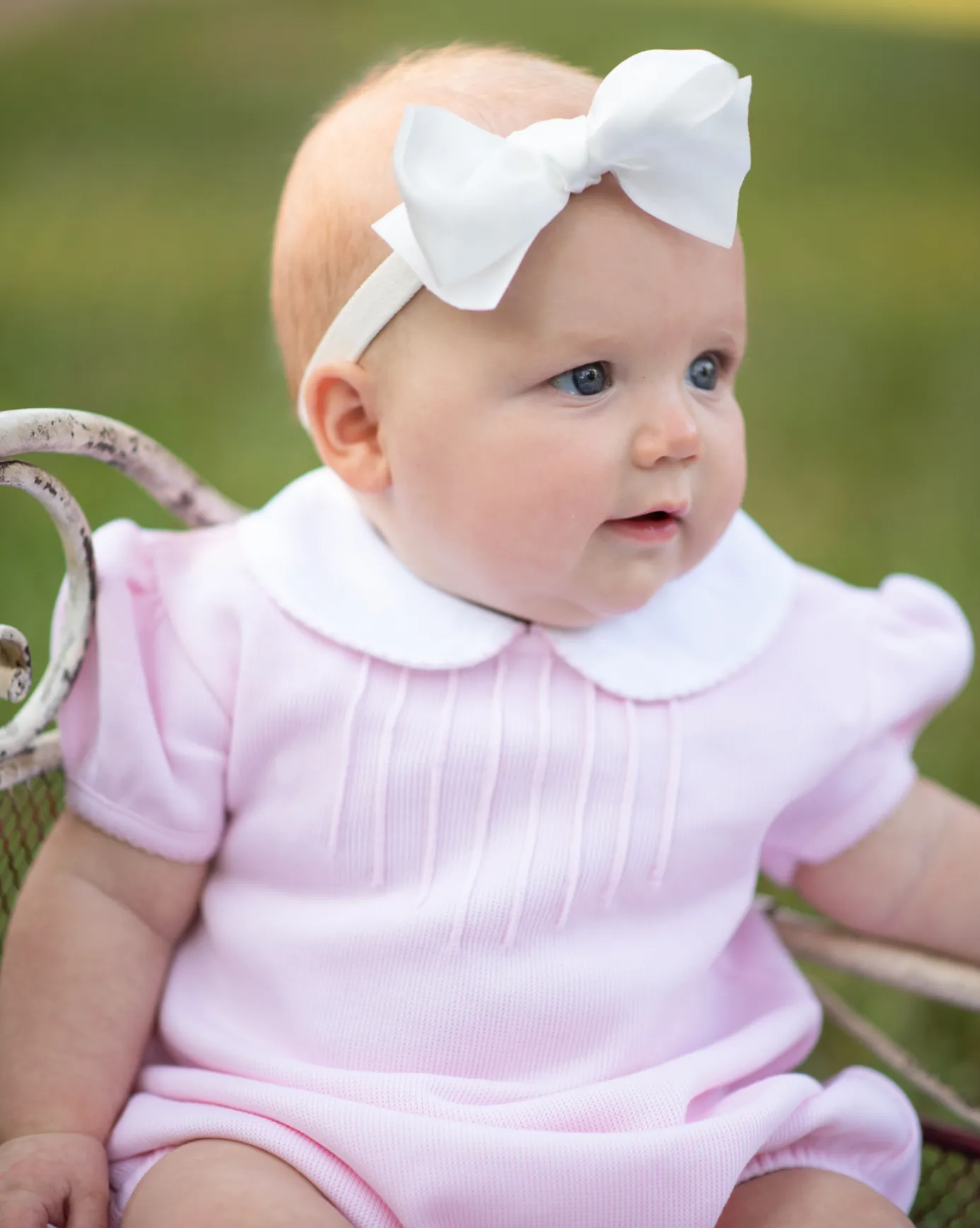 Baby Girl Special Knit Bubble
