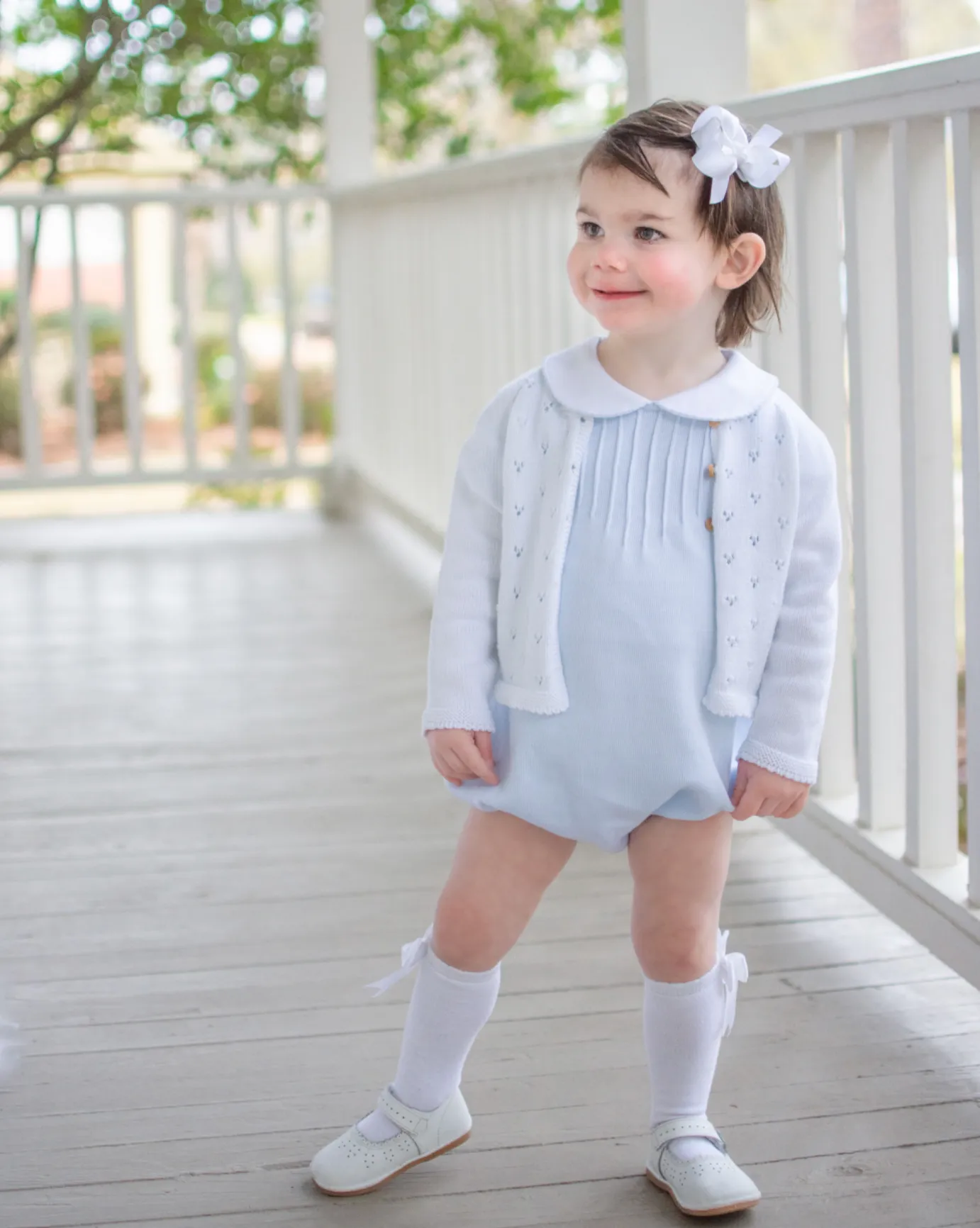Baby Girl Special Knit Bubble