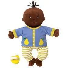 Baby Stella Brown Doll w Black Hair