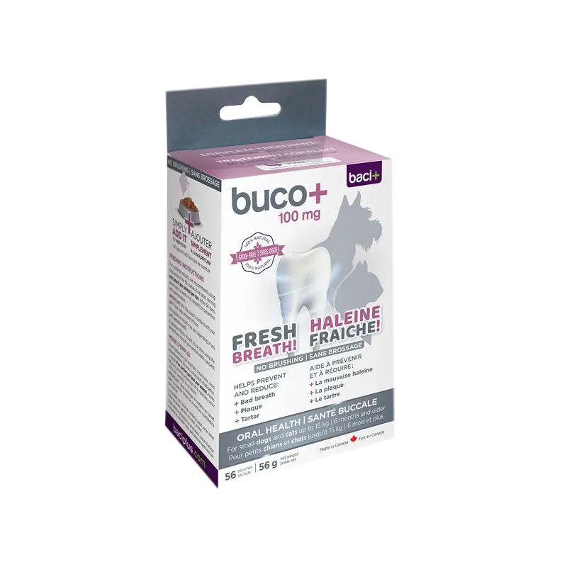 Baci  - Buco  100mg (dental care for cats/small dogs) - 35g