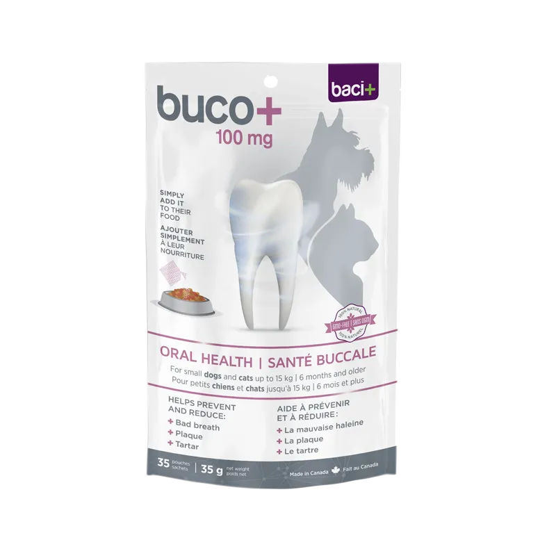 Baci  - Buco  100mg (dental care for cats/small dogs) - 35g