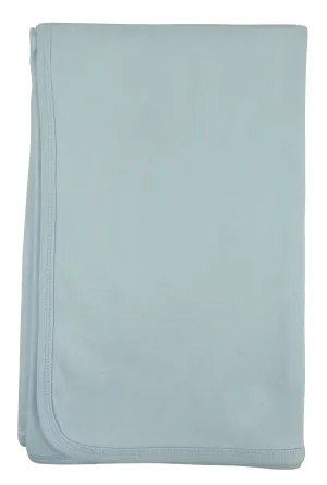 Bambini Blue Receiving Blanket