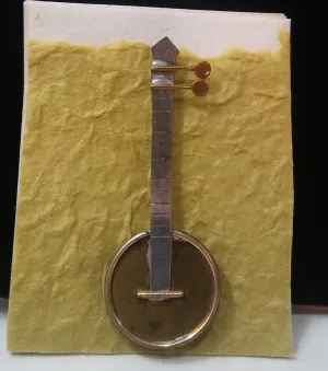BANJO PIN/BROOCH