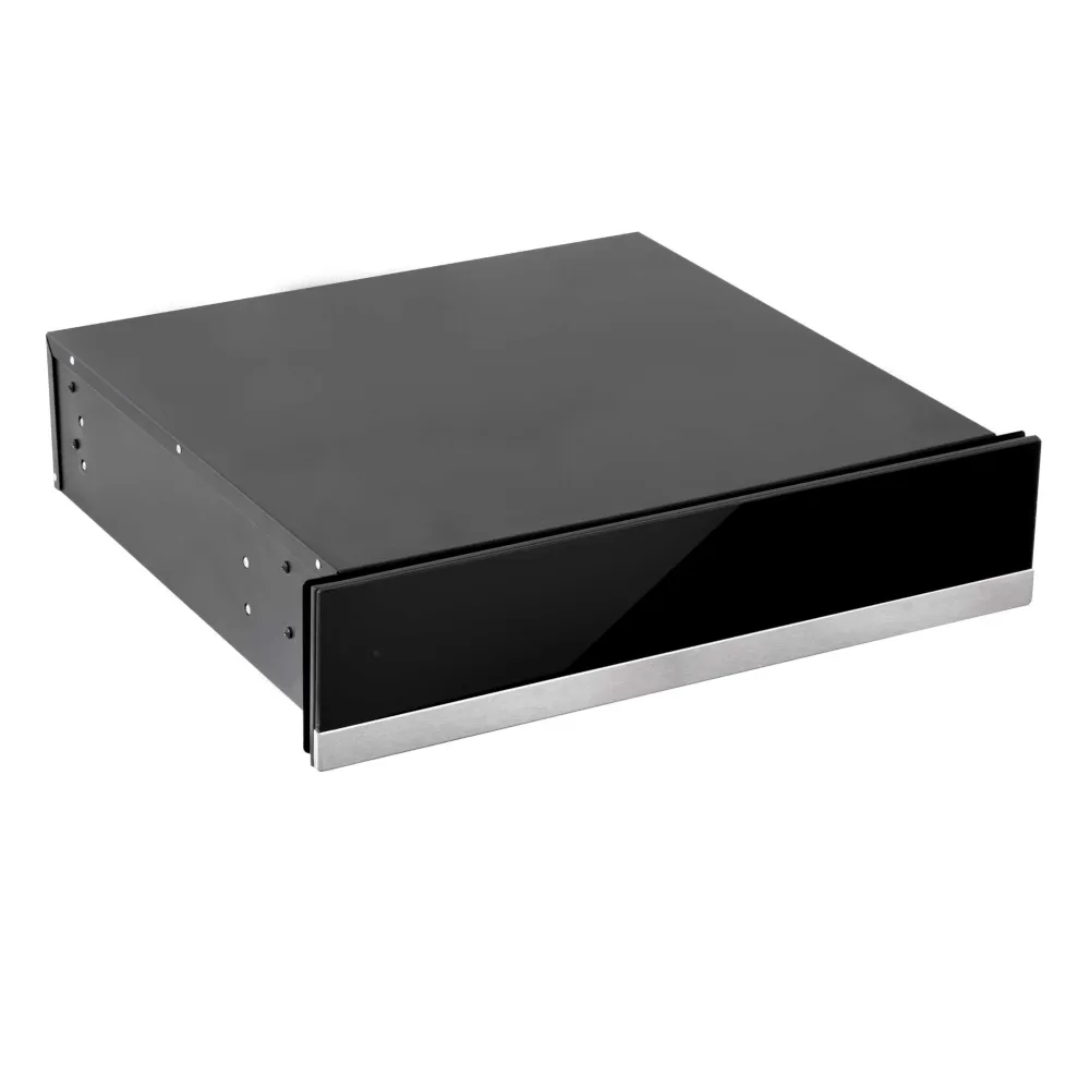 Baridi Built-In Warming Drawer 60cm - Black/Stainless Steel - B