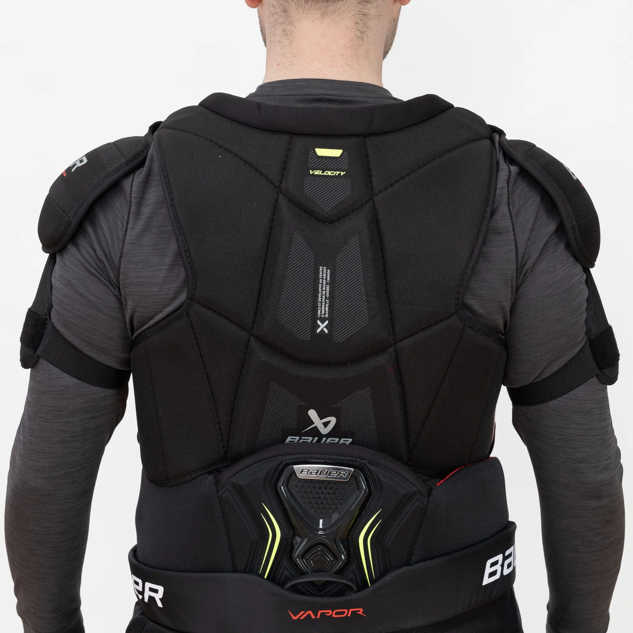 Bauer Vapor Velocity Intermediate Hockey Shoulder Pads - 2022