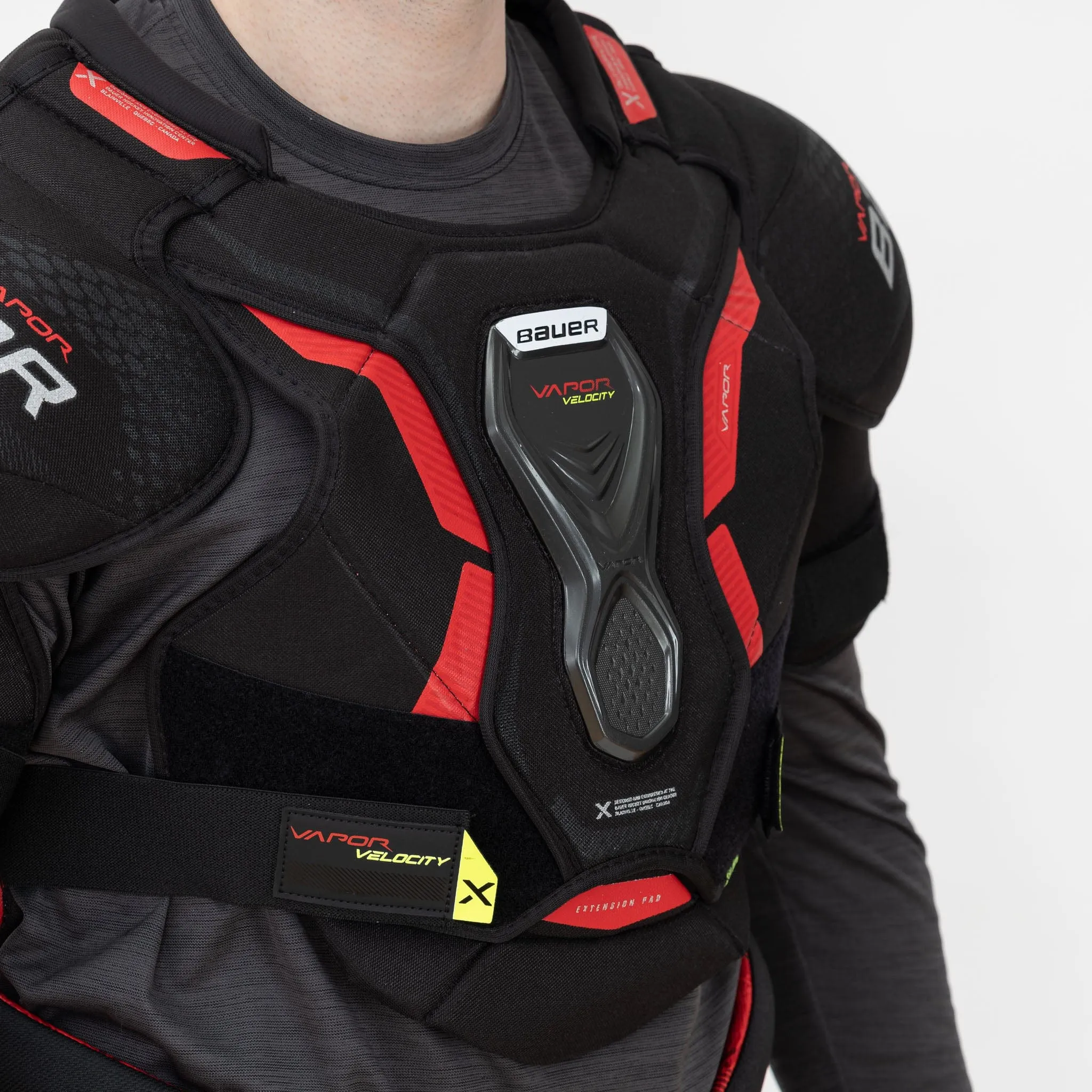 Bauer Vapor Velocity Intermediate Hockey Shoulder Pads - 2022