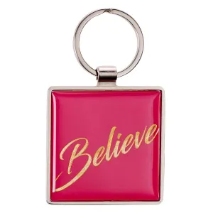 Believe - Matthew 19:26 Key Ring